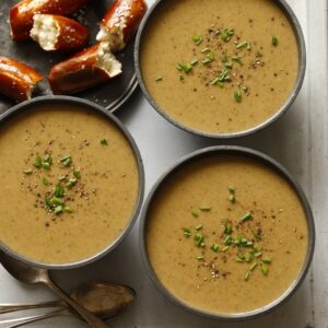 Beer and Cheese Soup