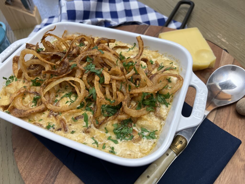 Cheesy German Spätzle.