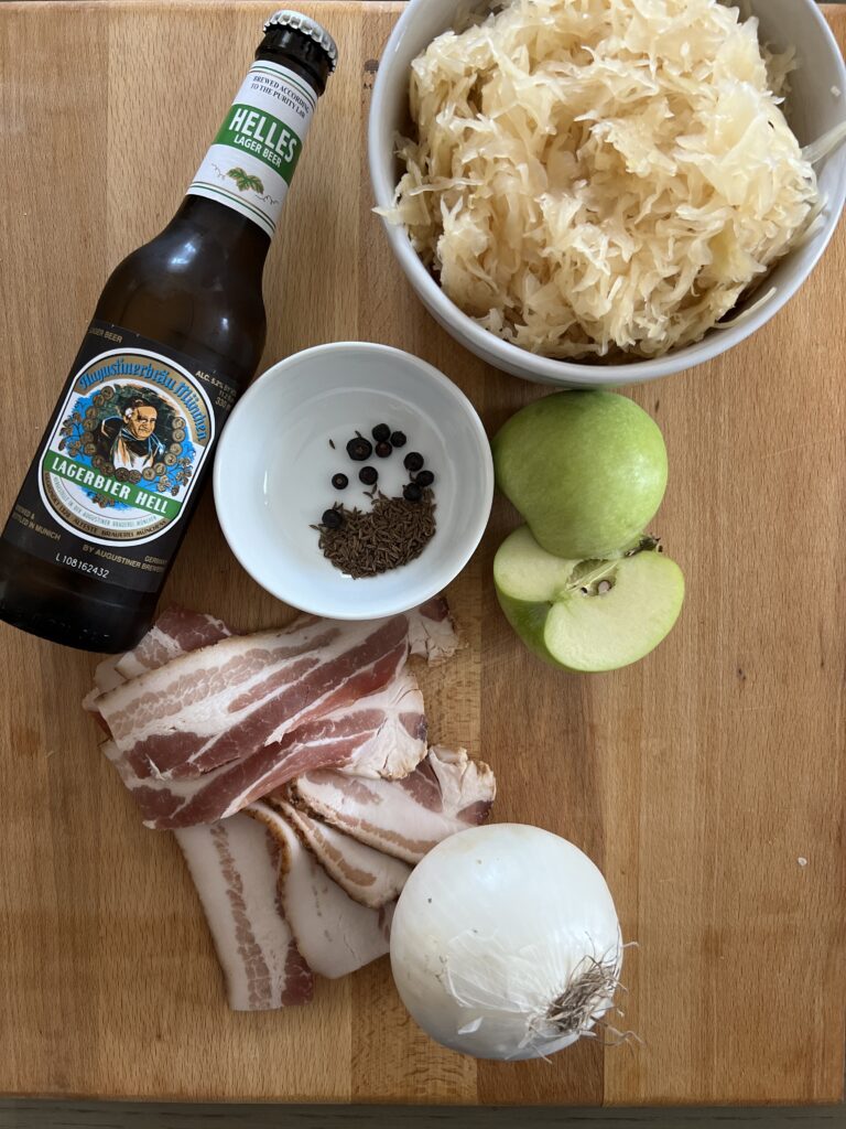 Sauerkraut ingredients