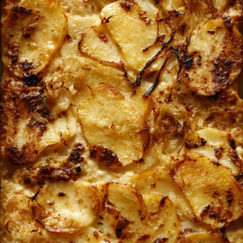 Potato & Sauerkraut Gratin